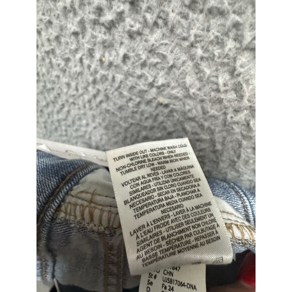 Jessica Simpson Jeans Wonens 16/33 Blue Cargo Wide Leg Dance The Night A… - Picture 12 of 14